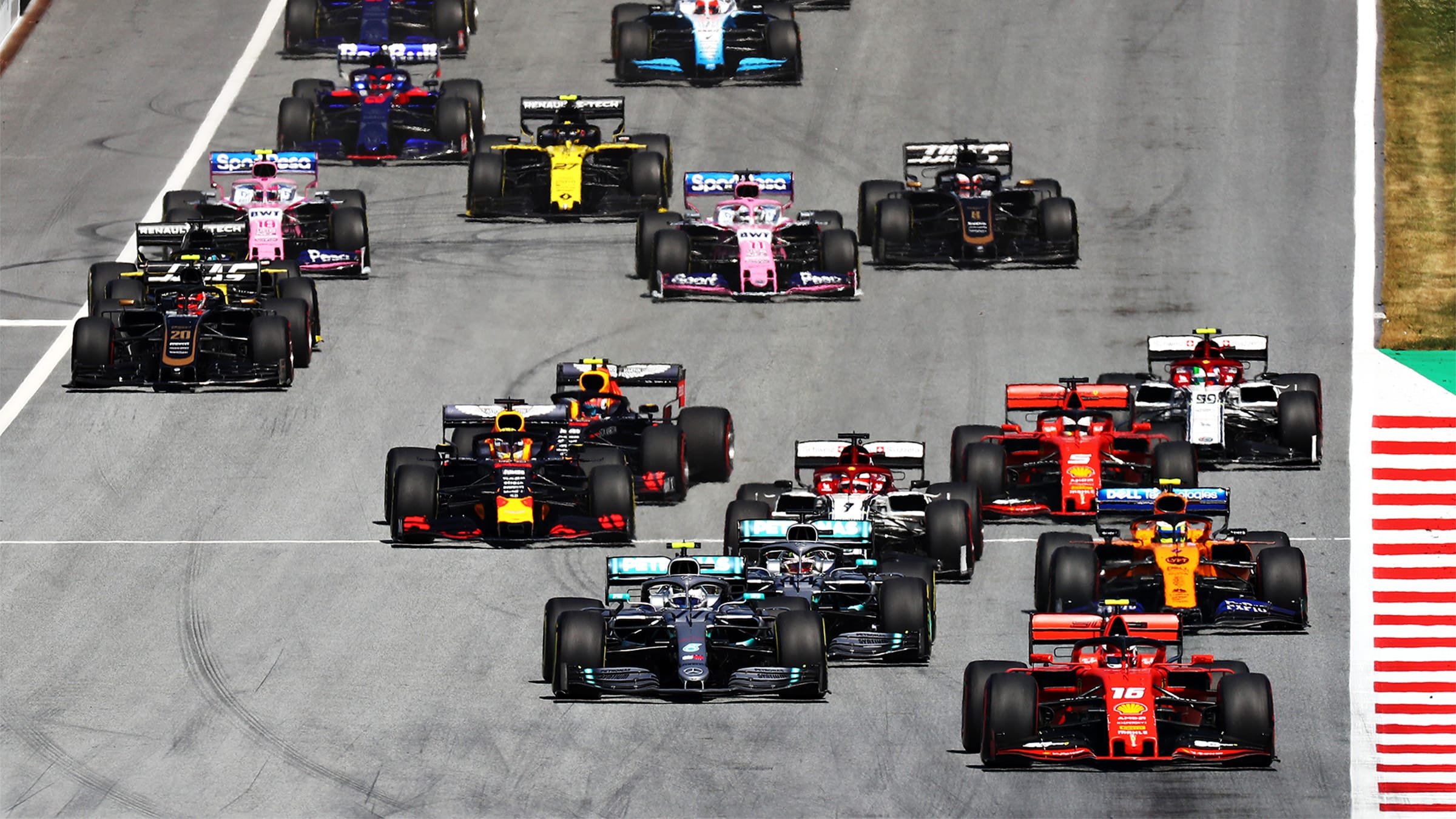 Verstappen Austria Red Bull 2019 start