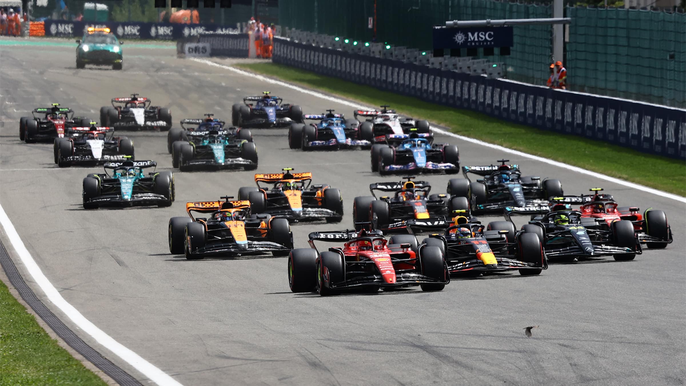 Belgian Grand Prix start
