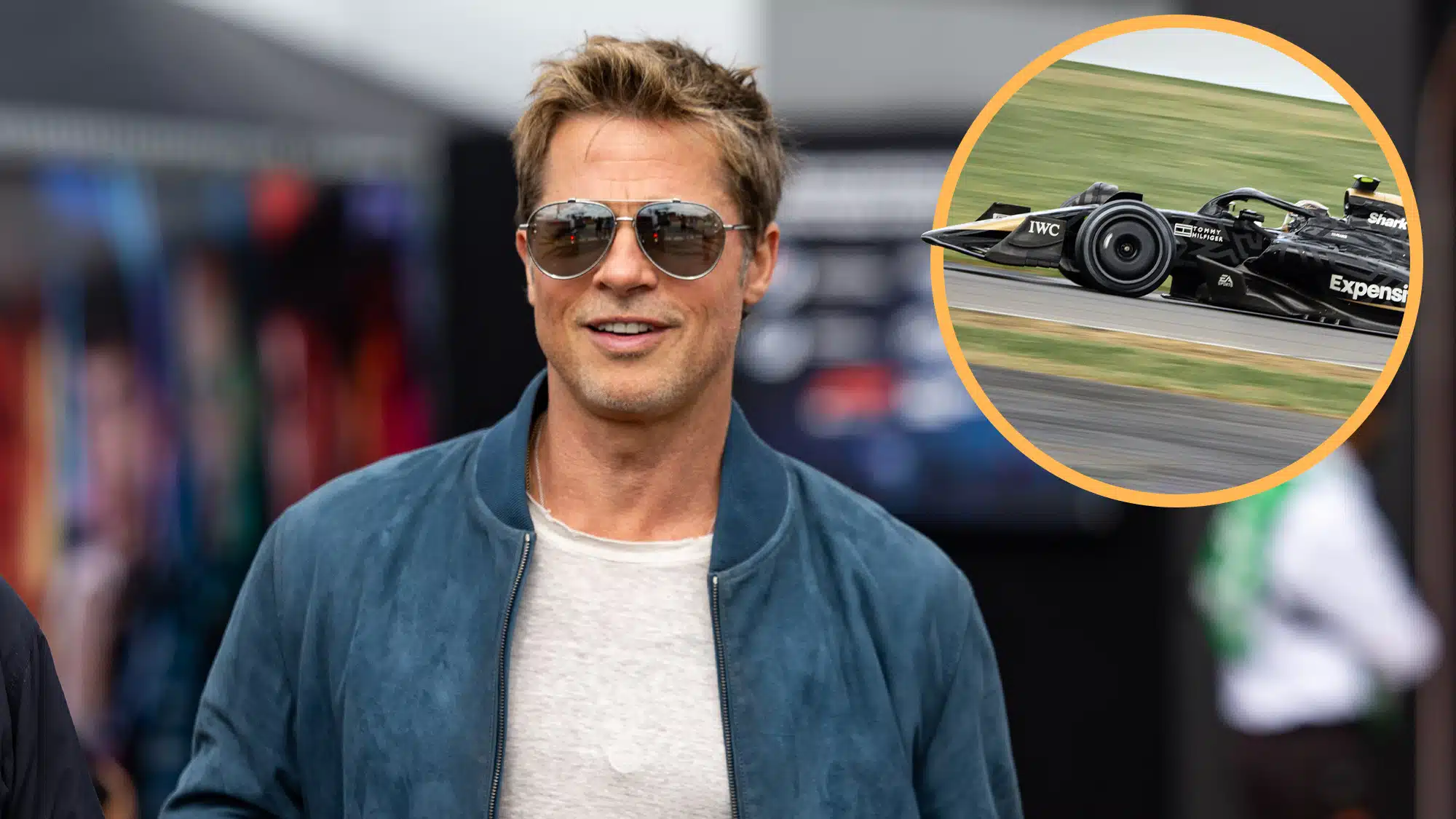 Brad Pitt filming F1 movie at the British GP latest on Silverstone shoot