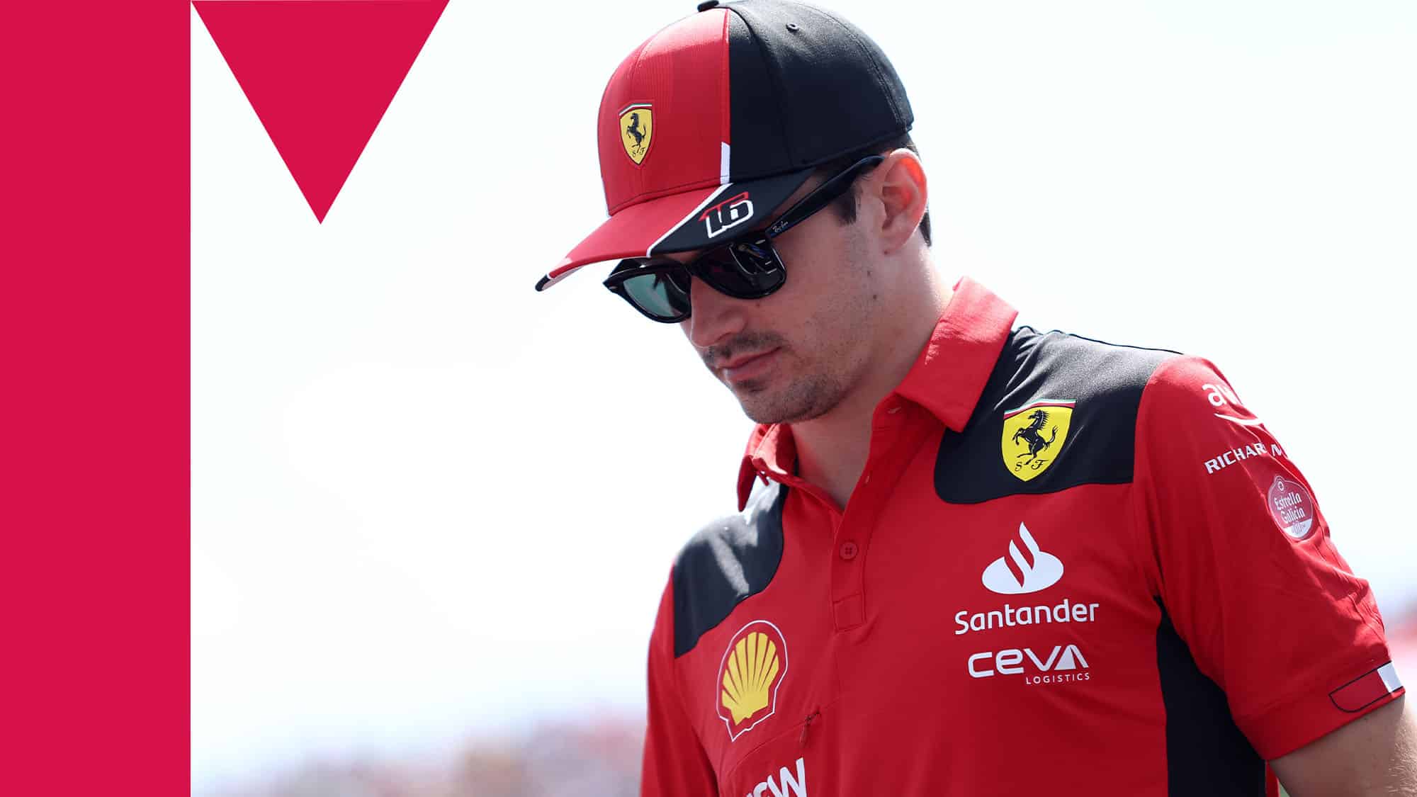Charles Leclerc Ferrari 2023 Hungarian GP