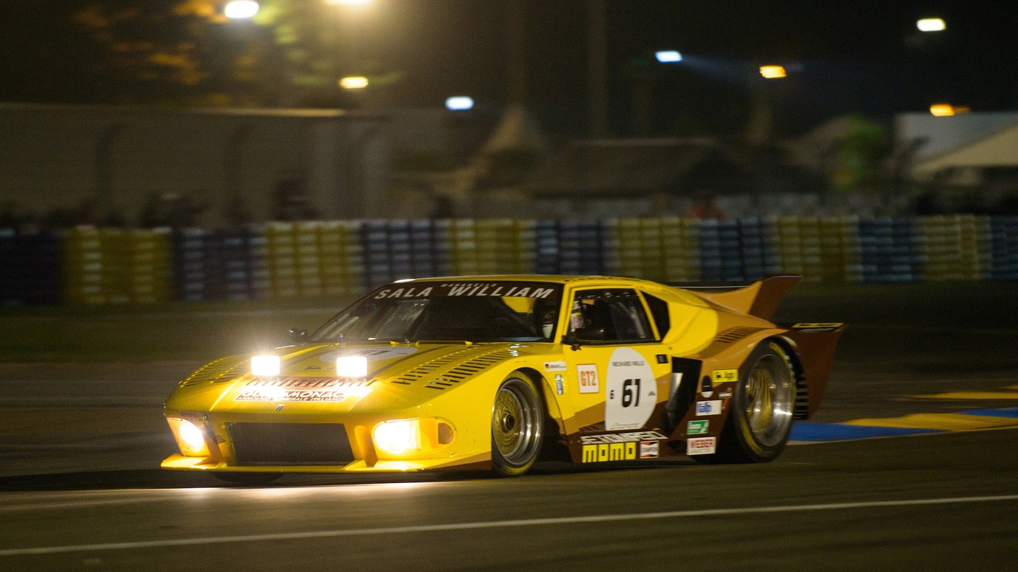 DeTomaso Pantera in 2023 Le Mans Classic
