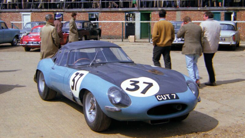 Dick Protheroe’s CUT 7 in the Silverstone paddock 1964