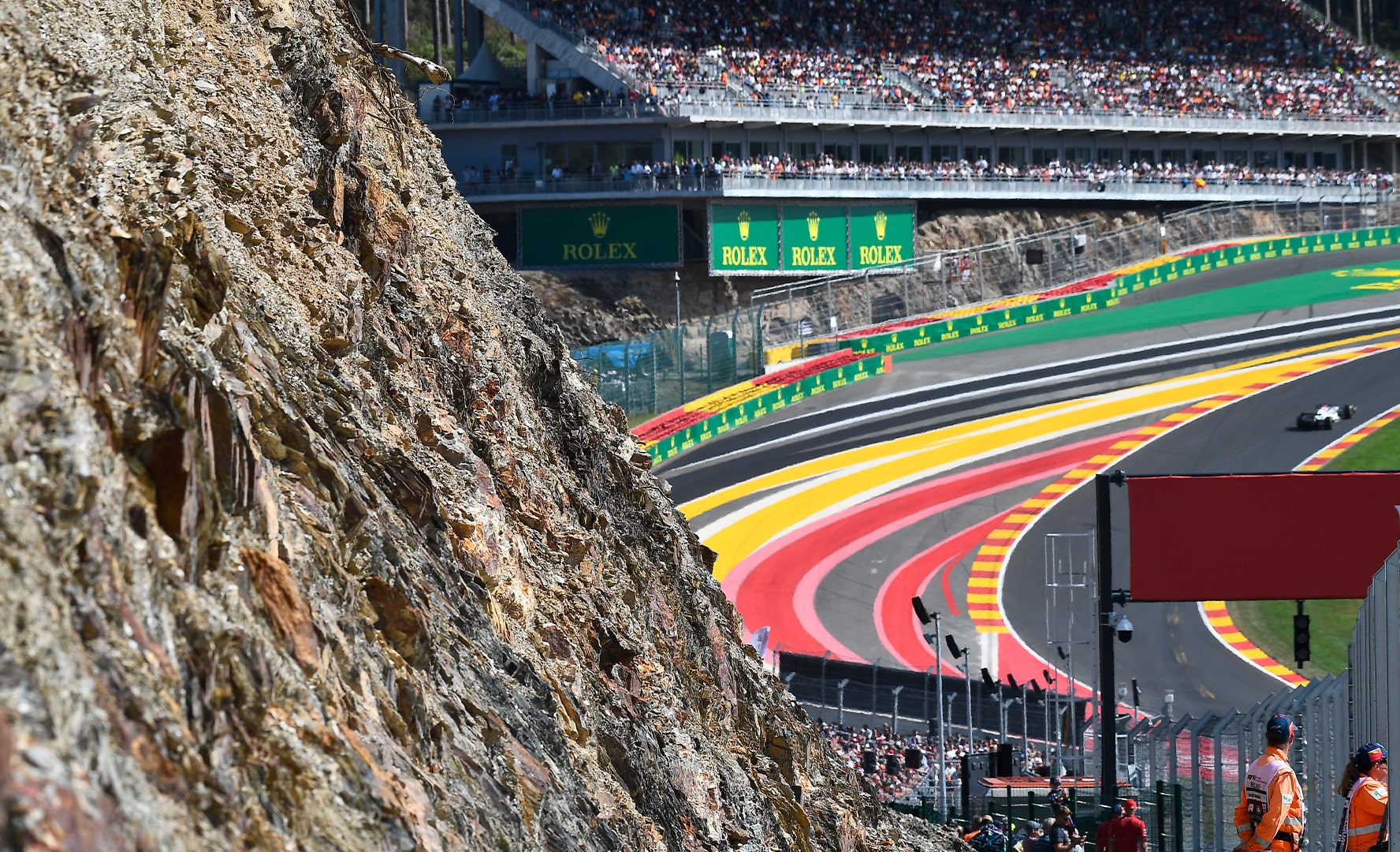 Eau Rouge Spa-Francorchamps Belgian grand prix 2023
