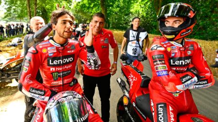 Gatecrashing Goodwood’s MotoGP party