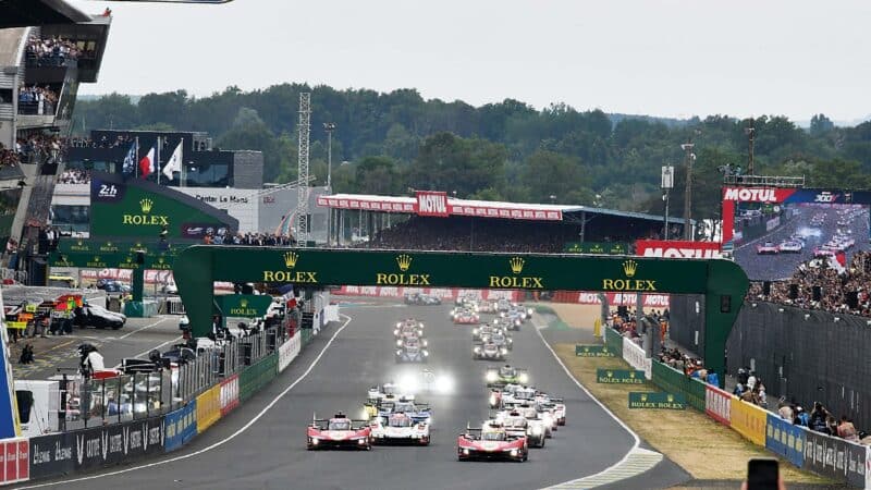 Ferrari 499Ps lead the field at Le Mans 2023