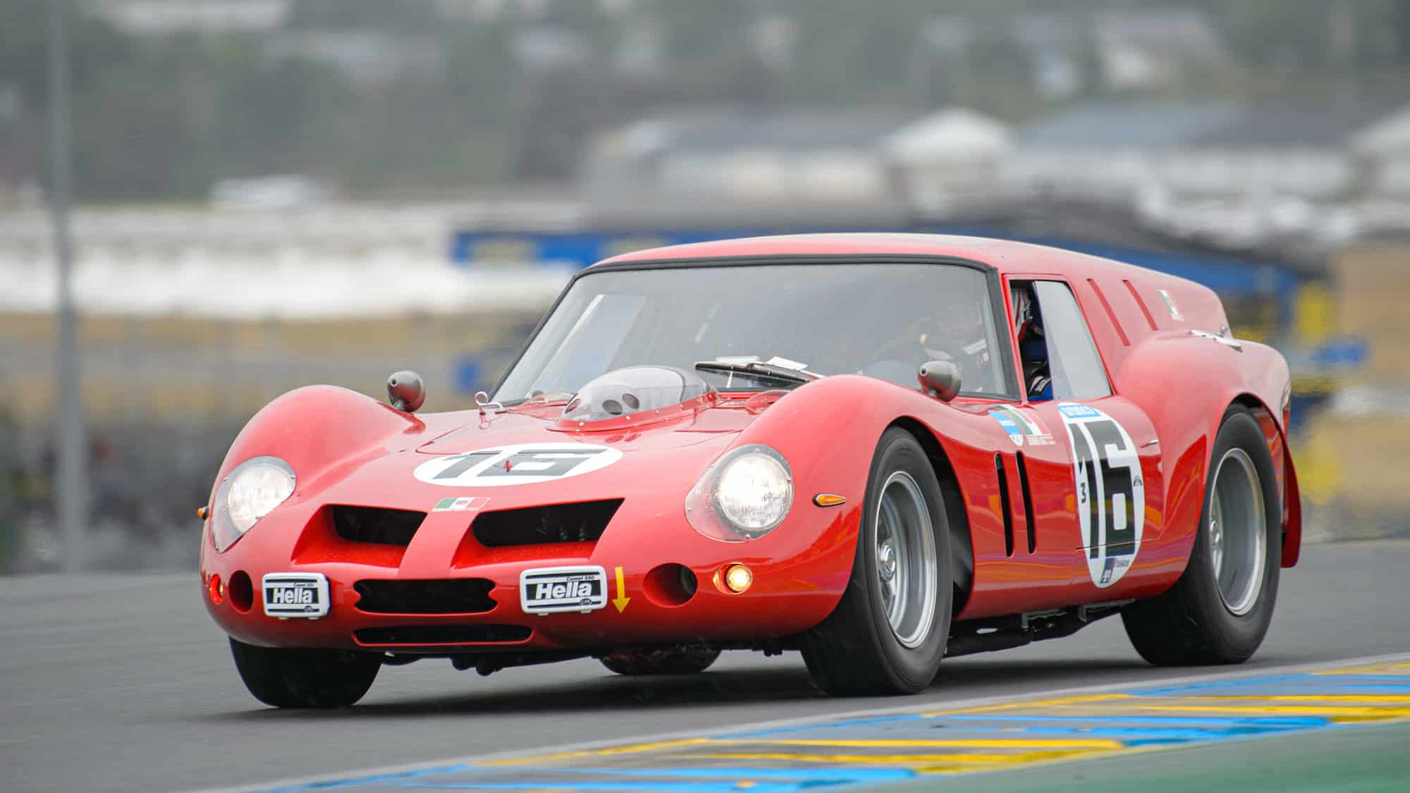 Ferrari Breadvan at 2023 Le Mans Classic