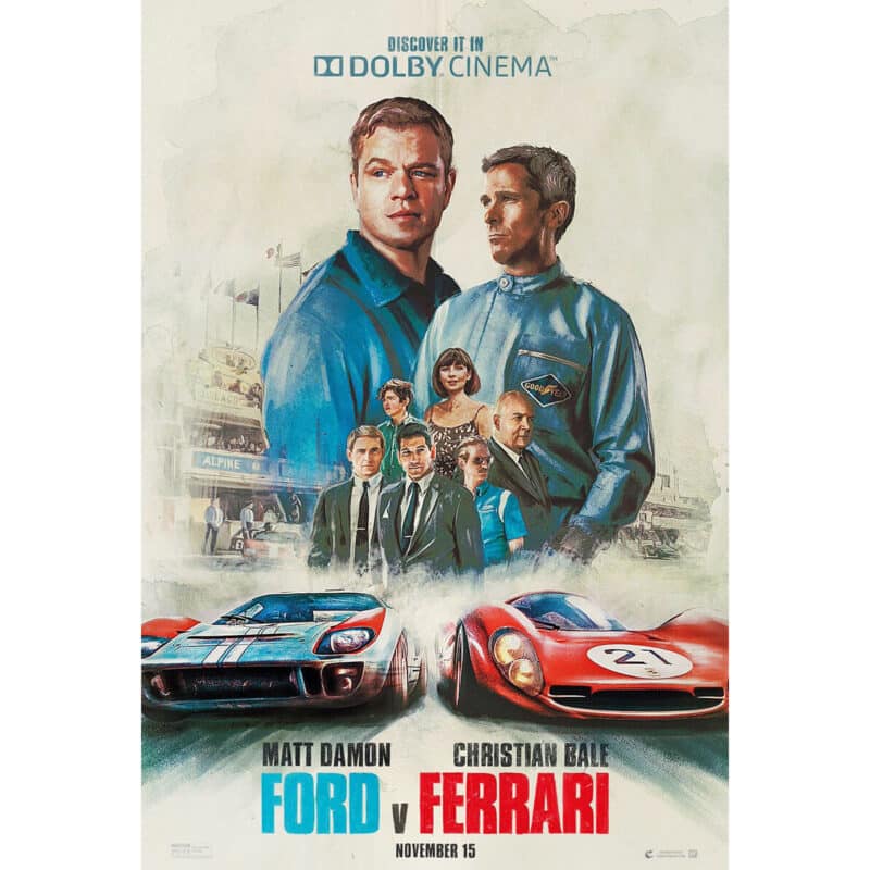 Ford v Ferrari movie poster