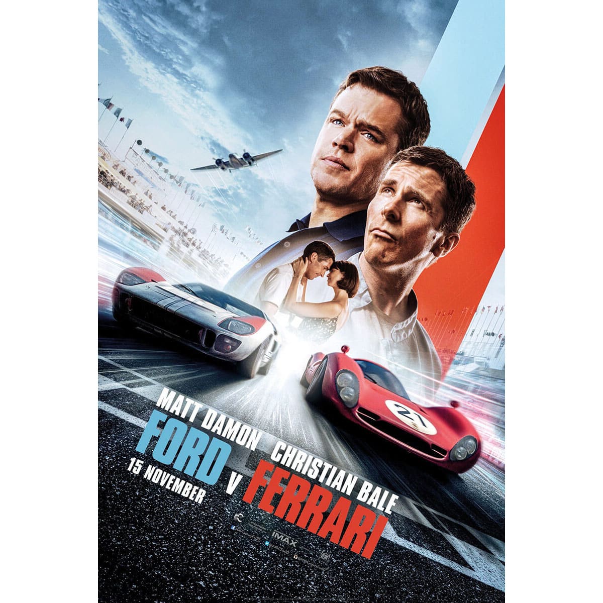 Ford v Ferrari movie poster