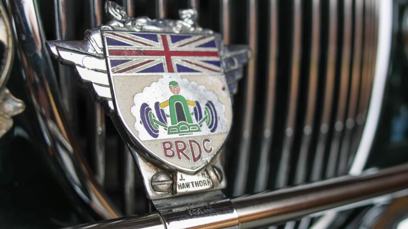 Hawthorn’s BRDC badge