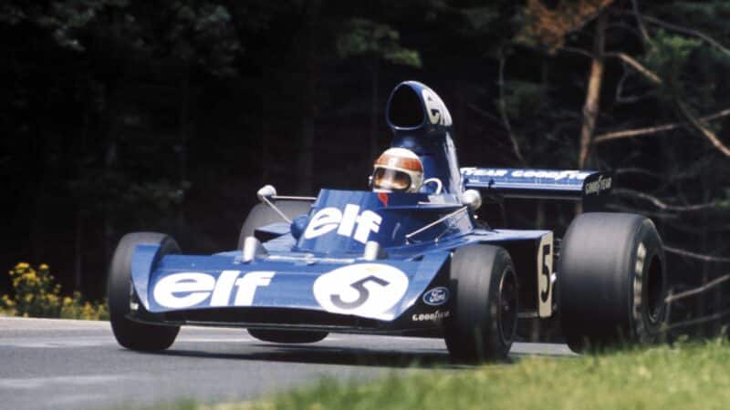Jackie Stewart 1973 in the ford
