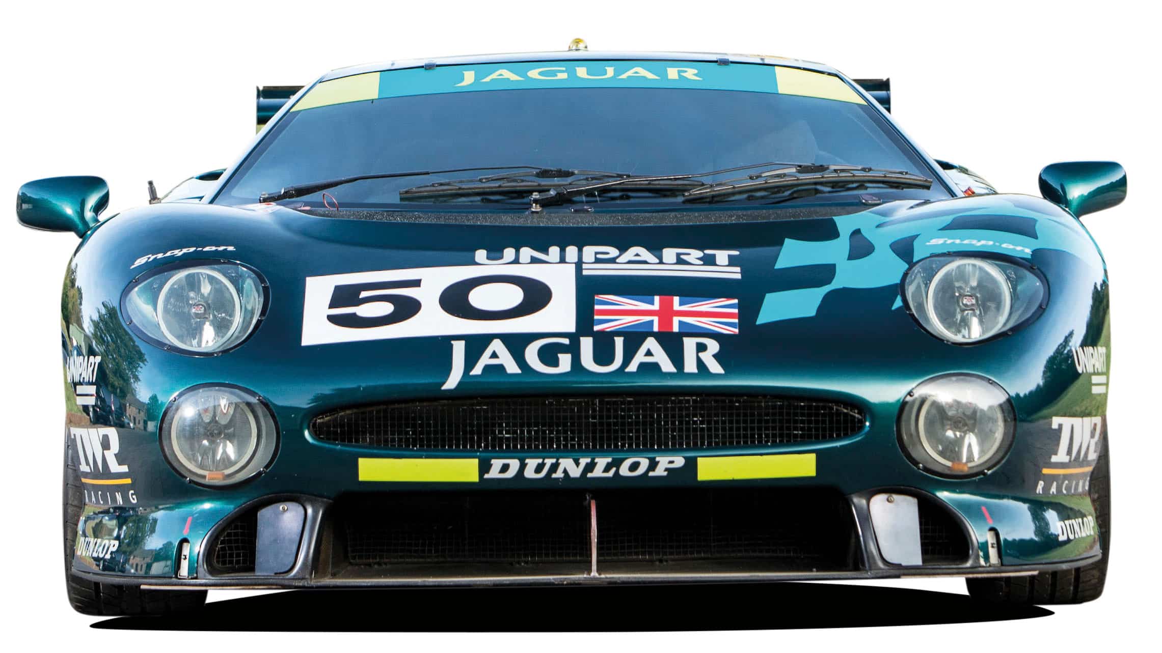 Jaguar TWR-run XJ220C of David Coulthard