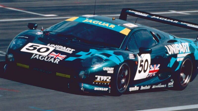 Jaguar XJ220 at Le Mans in 1993