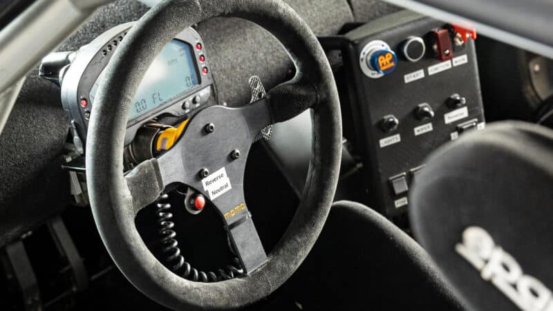 Koenigsegg CCGT cockpit