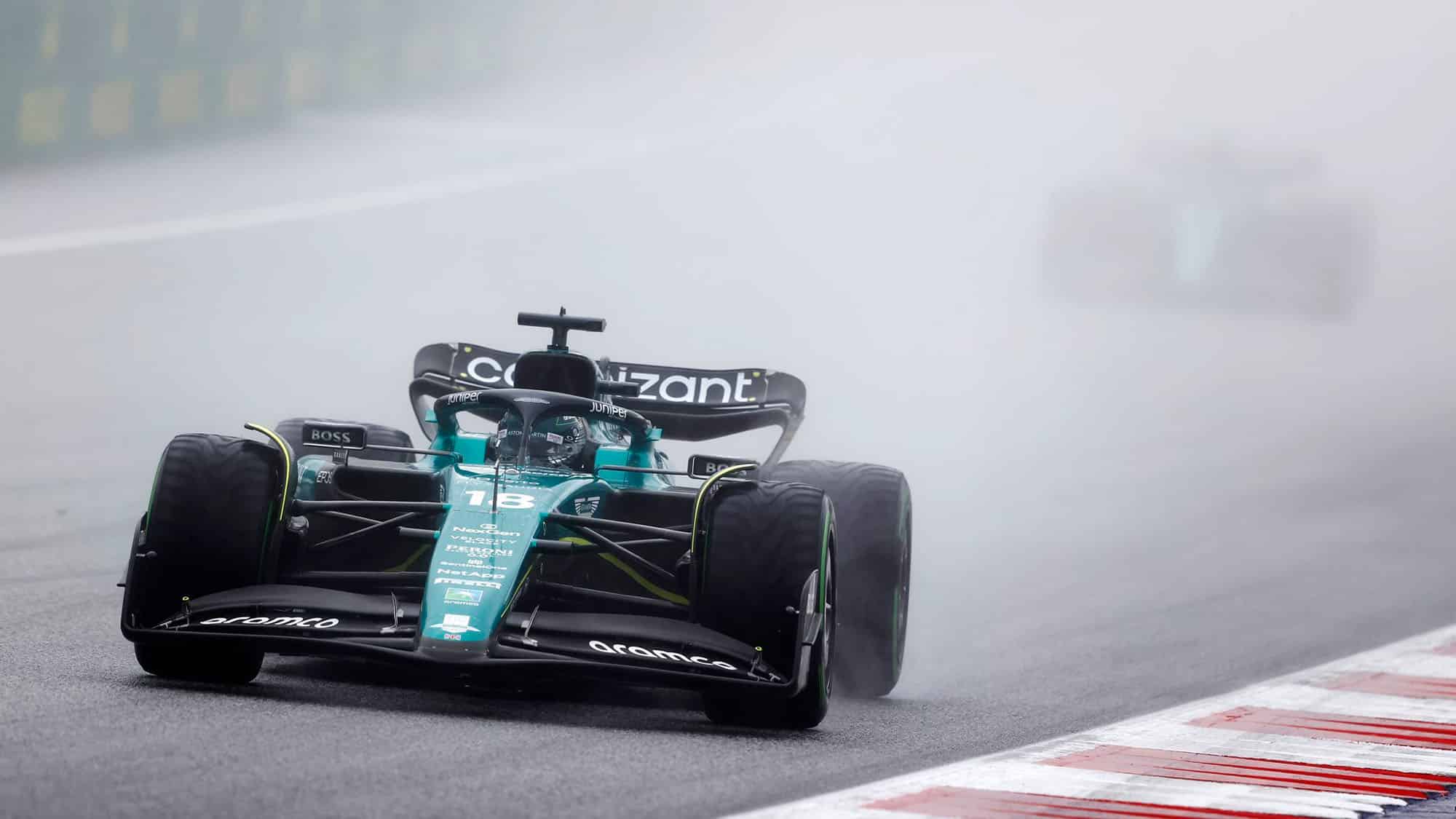 Lance Stroll Aston Martin 2023 Austrian GP