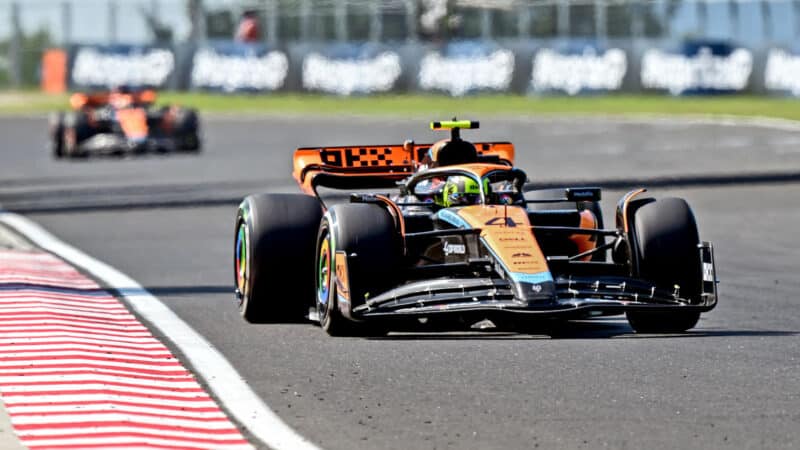 Lando Norris McLaren 2023 Hungarian GP