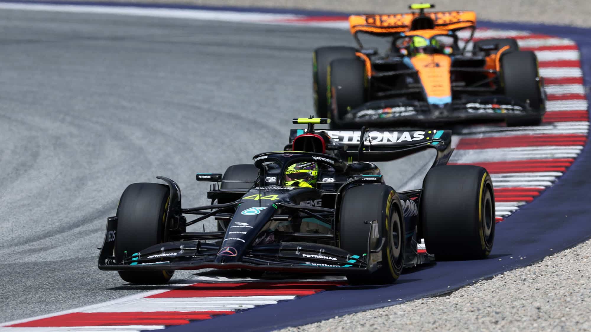 Lewis Hamilton Mercedes 2023 Austrian GP