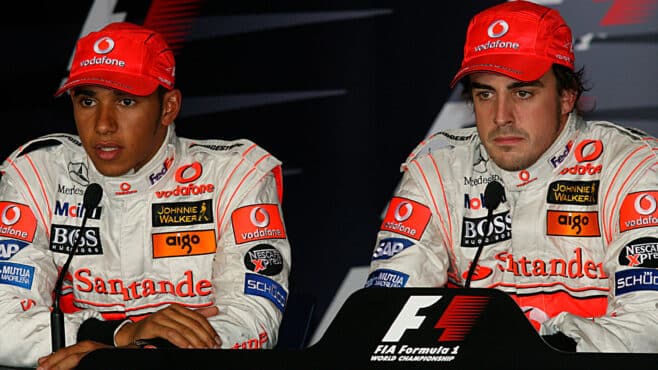 How Alonso and Hamilton’s 2007 feud erupted: ‘It’s going to be a fight’