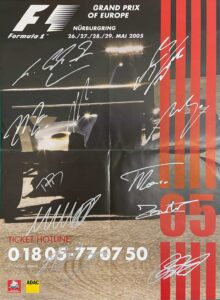 OPDE118-Grand-prix-Europe-2005-NRing-Signed-poster