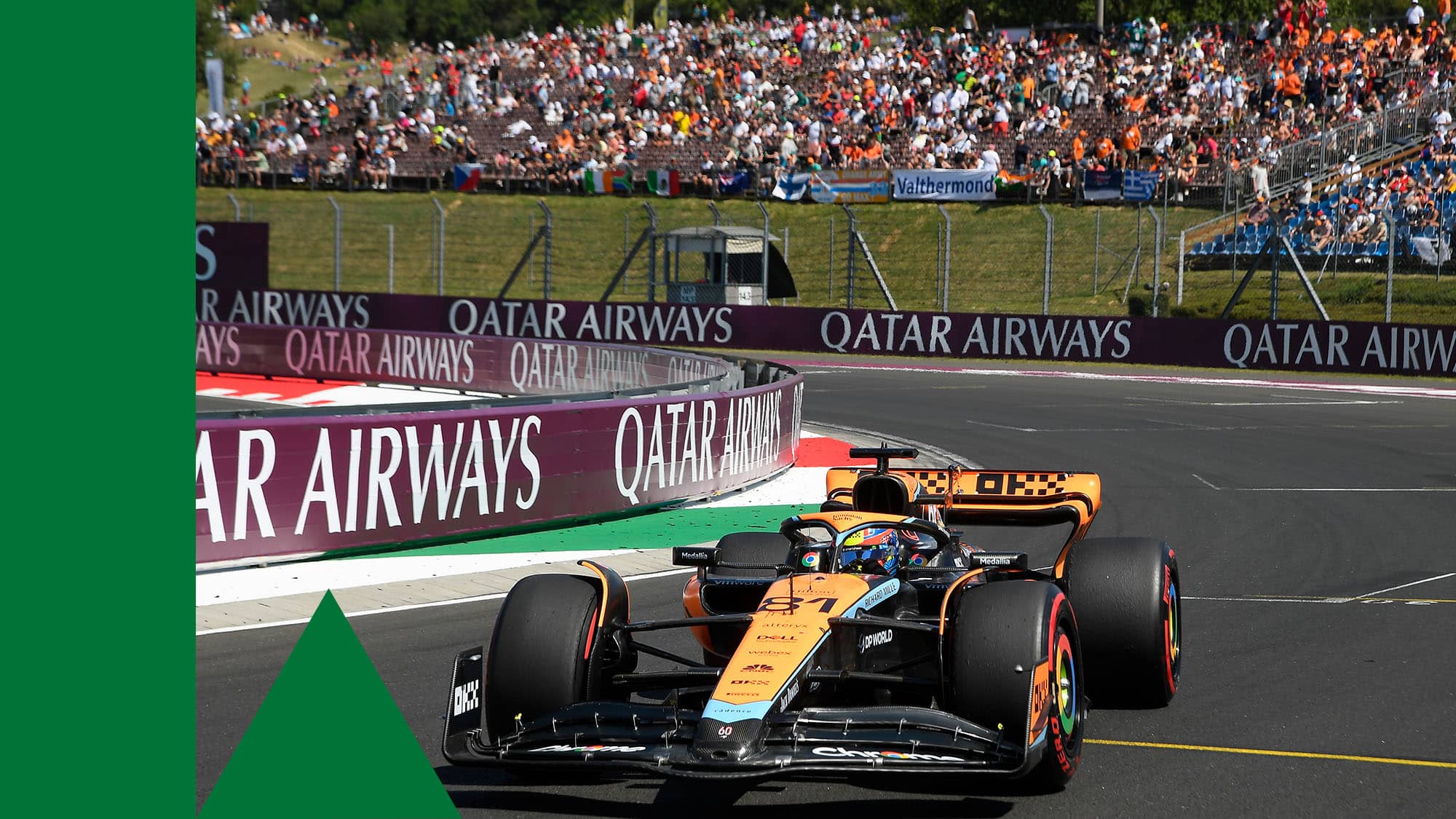 Oscar Piastri McLaren 2023 Hungarian GP