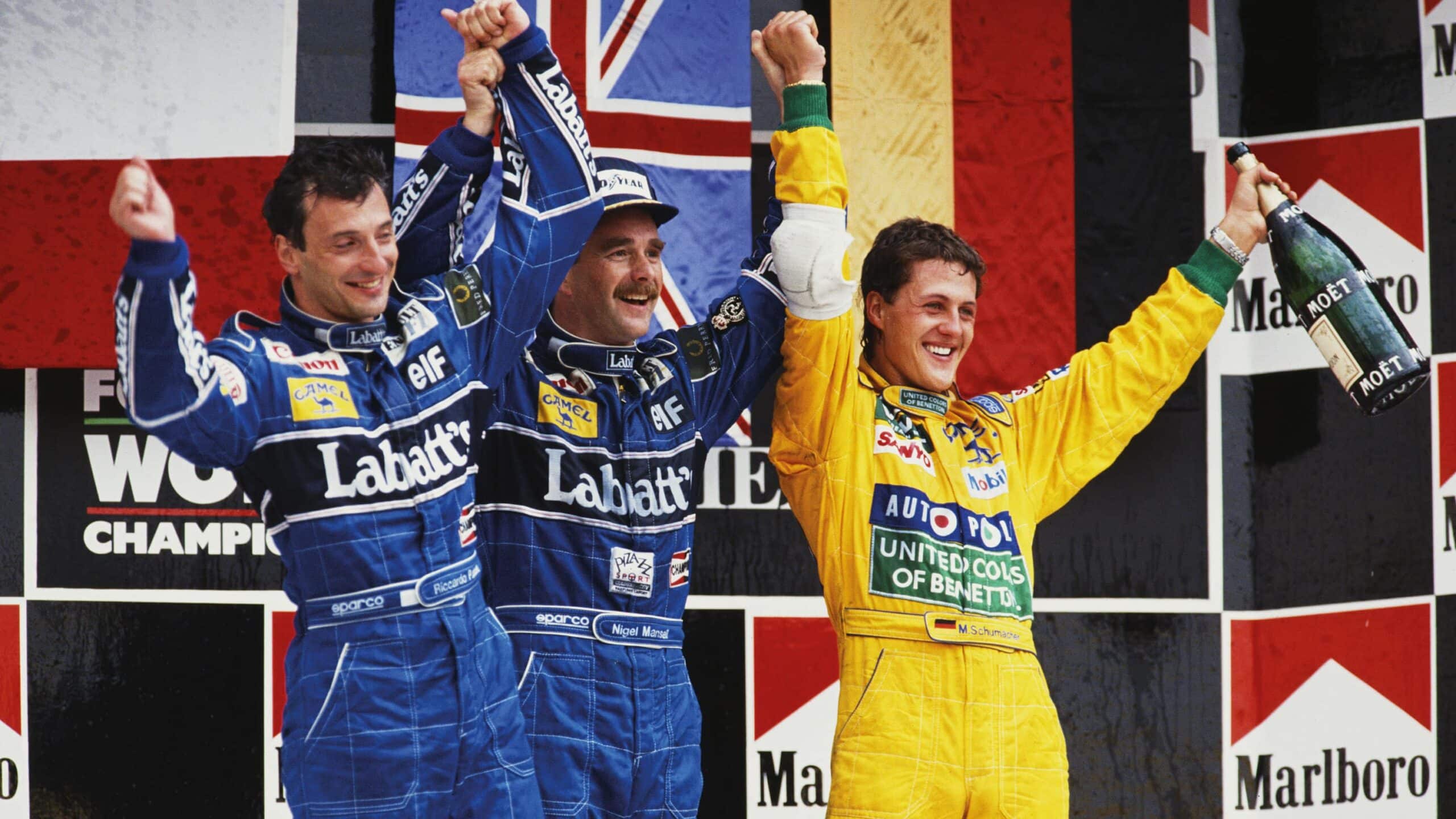 Riccardo Patrese, Nigel Mansell