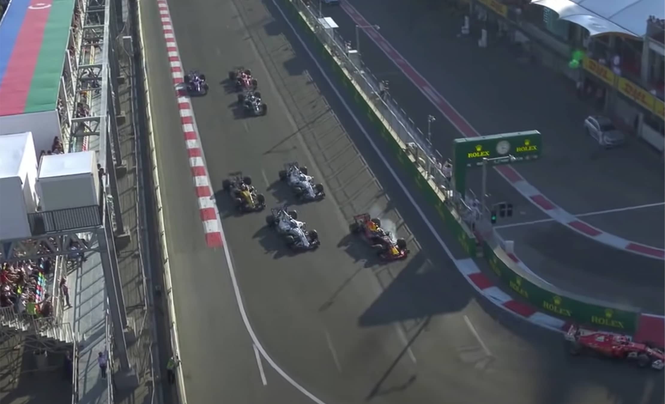 Daniel Ricciardo Azerbaijan GP 2017