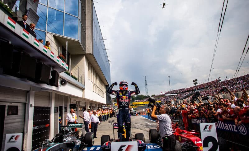Daniel Ricciardo Hungarian Grand Prix 2014