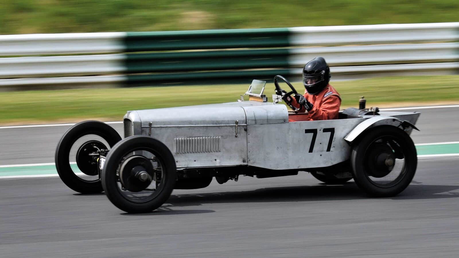 Robert Moore in action at Cadwell