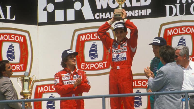 Ayrton Senna Alain Prost 1988