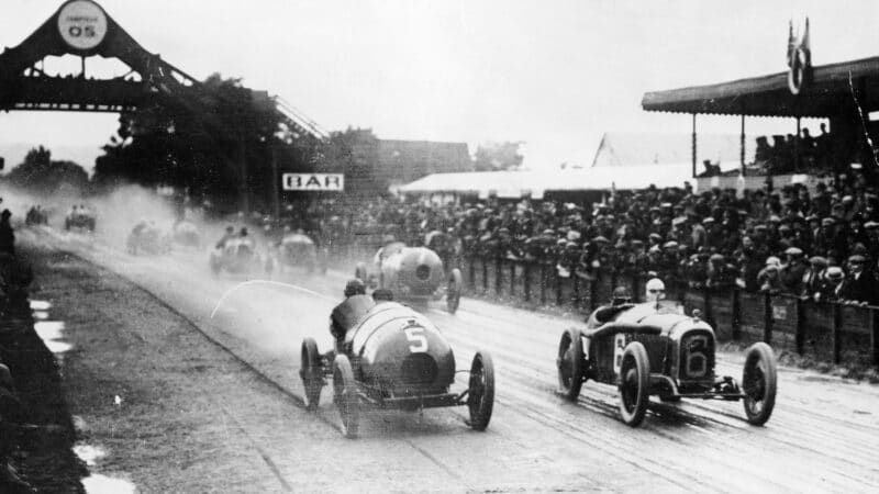 Start of 1922 French GP