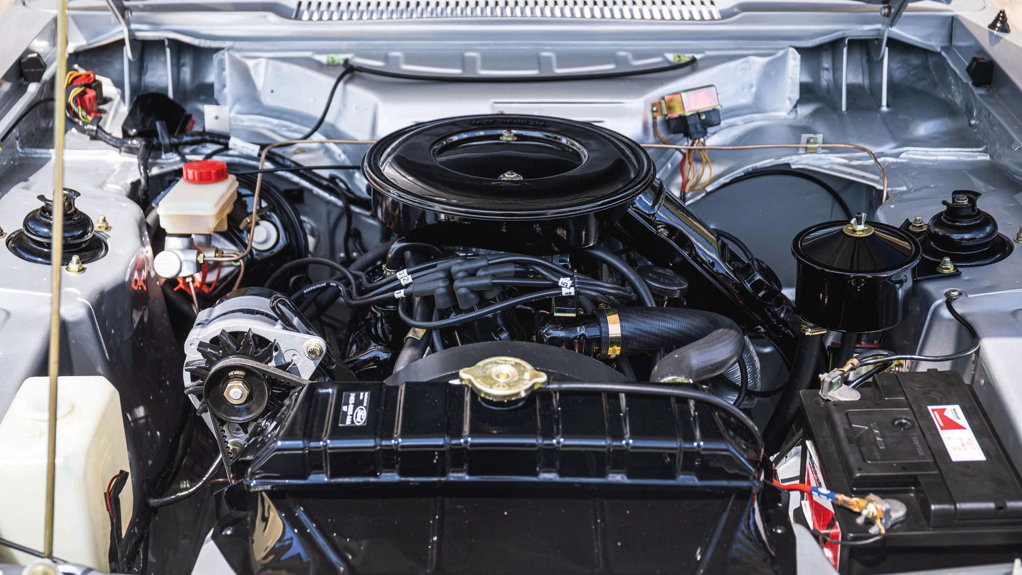 The 3-litre heart of the Capri engines