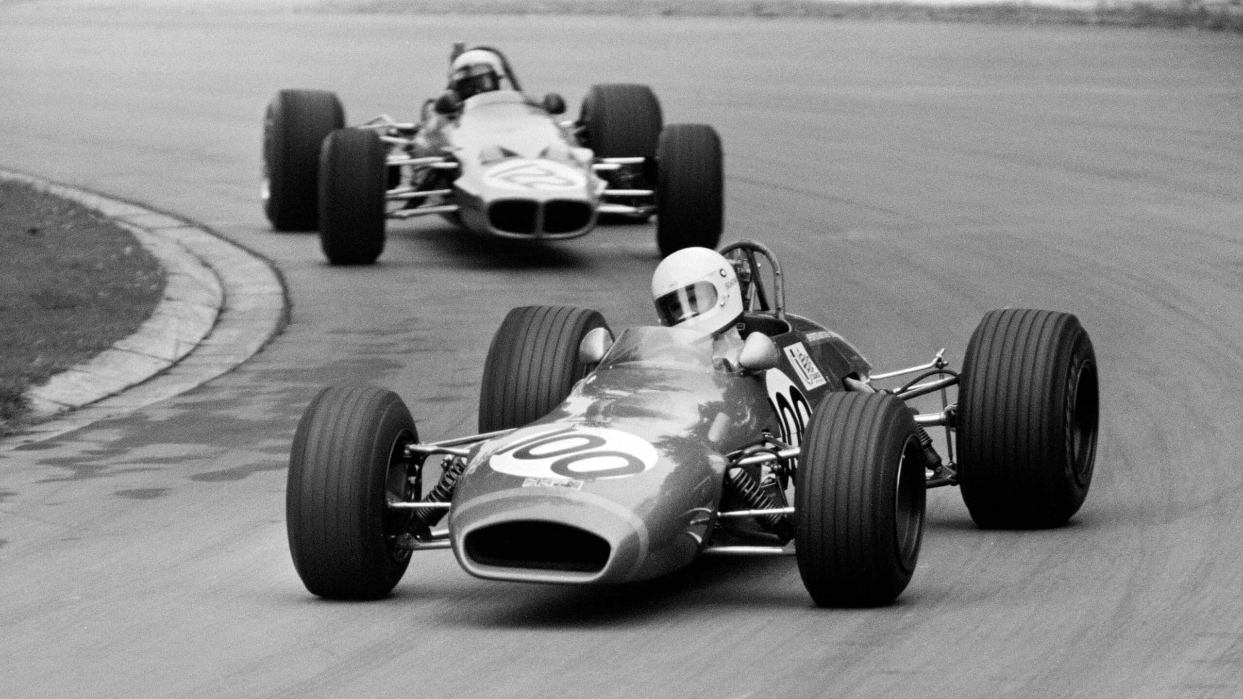 Tim Schenken in Formula 3 at Crystal Palace in 1969