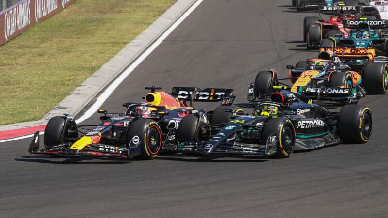 Hamilton Verstappen 2023 Hungary