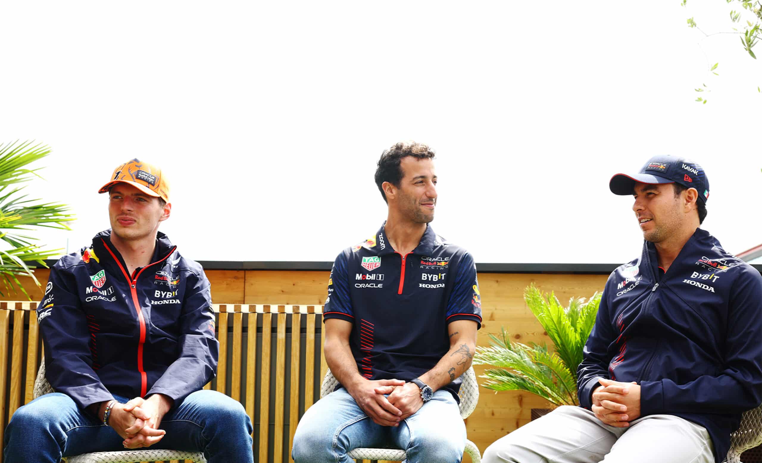 Verstappen Ricciardo Perez