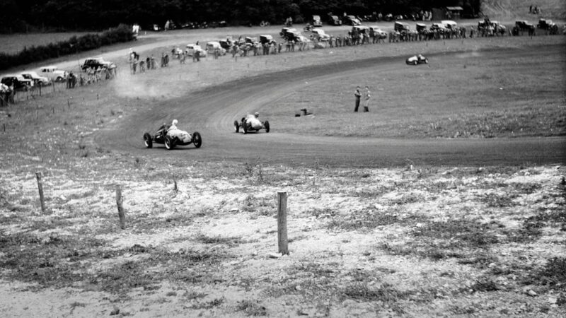 Vintage 500 action at Brands Hatch in the early 1950s
