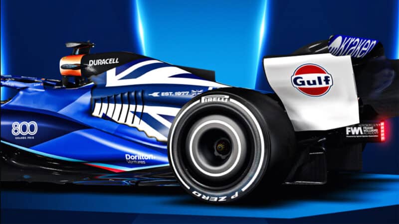 Williams 2023 British GP Livery