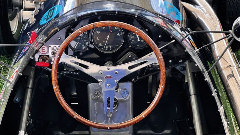 1954 Connaught Type B steering wheel