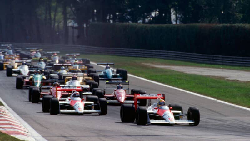 2 Ayrton Senna McLaren 1988 Italian GP Monza