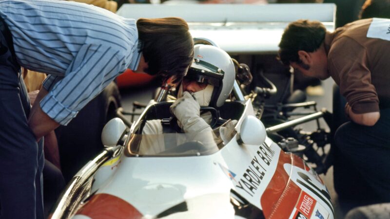 F1 Yardley BRM team in 1971