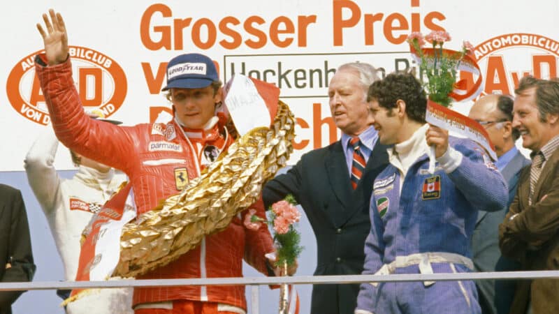 Niki Lauda German Grand Prix Hockenhiem
