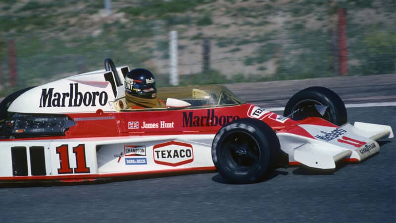 James Hunt McLaren 1976 Dutch GP