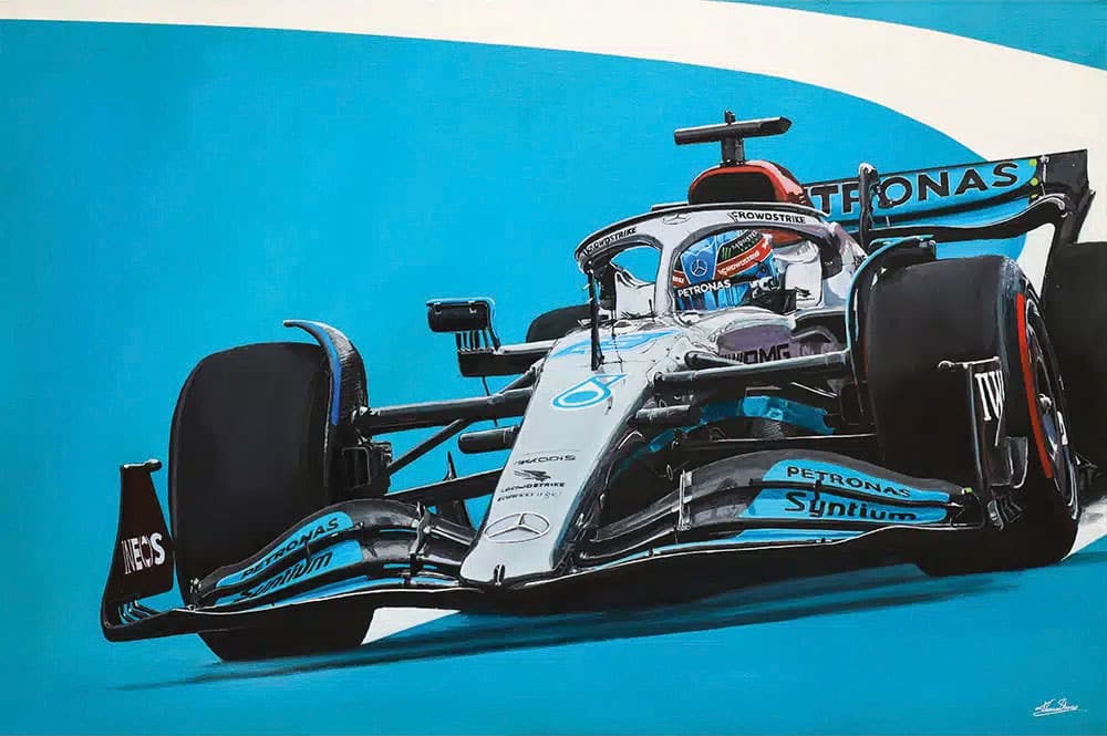 James Stevens Formula 1 print 2