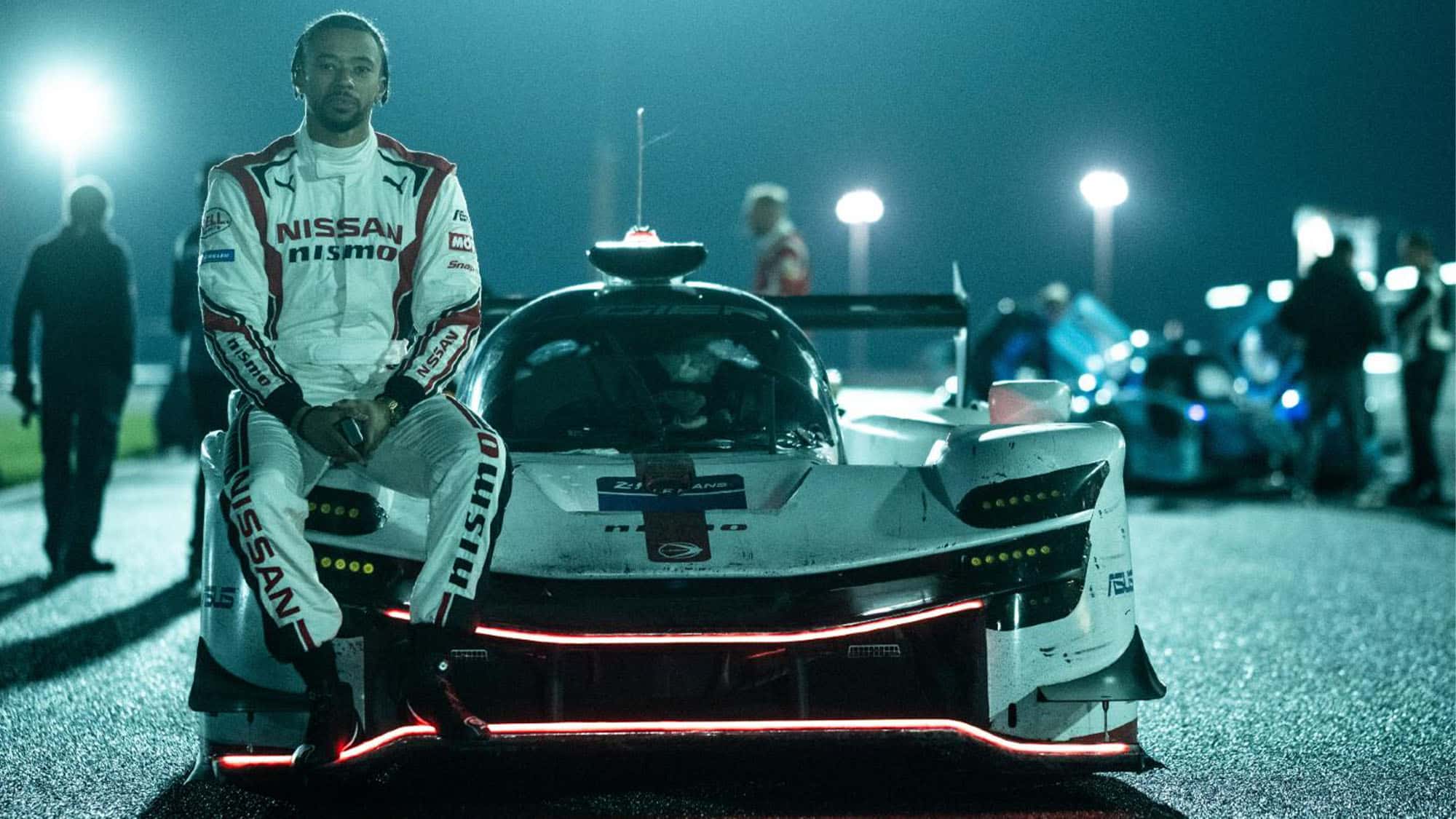Jann Mardenborough Gran Turismo movie shot