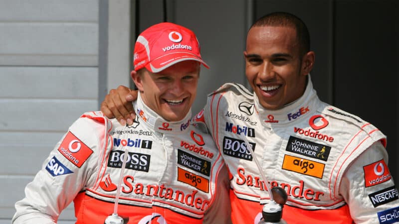 Kovalainen Hamilton 2008 McLaren