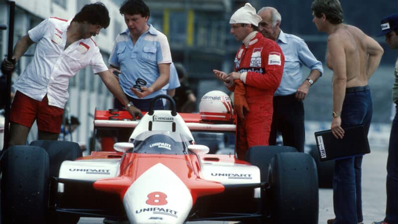 Niki Lauda 1982 McLaren MP4