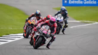 British GP: MotoGP back to its best with Aprilia’s greatest race and scary aero crashes