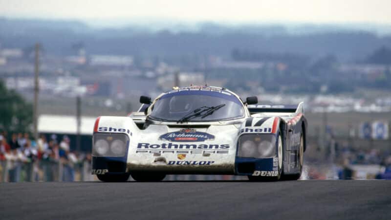 Porsche 962C at Le Mans