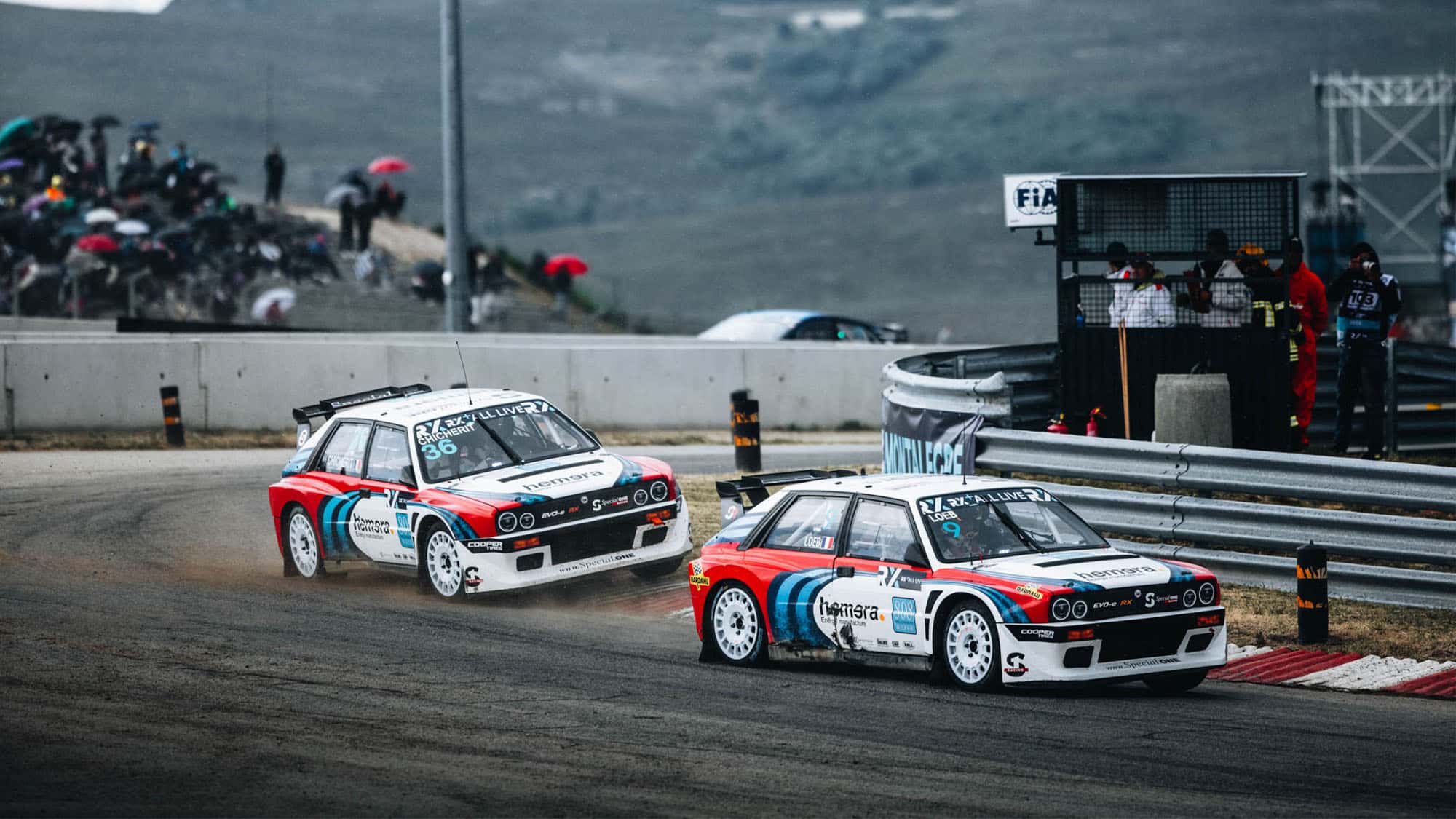 Sebastien Loeb Lancia Rallycross 3