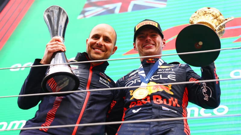 Max Verstappen Gianpiero Lambiase Red Bull 2023 feature