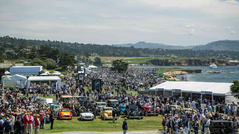 2023 Pebble Beach Concours general view