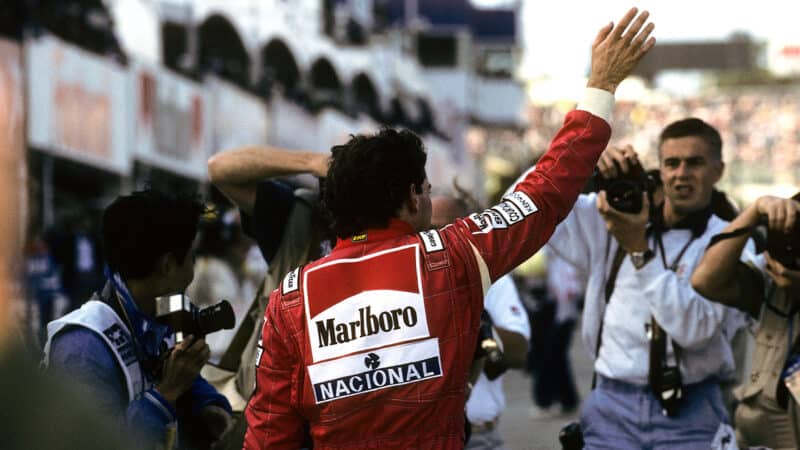 3 Ayrton Senna McLaren MP4:8 1993 Japanese GP